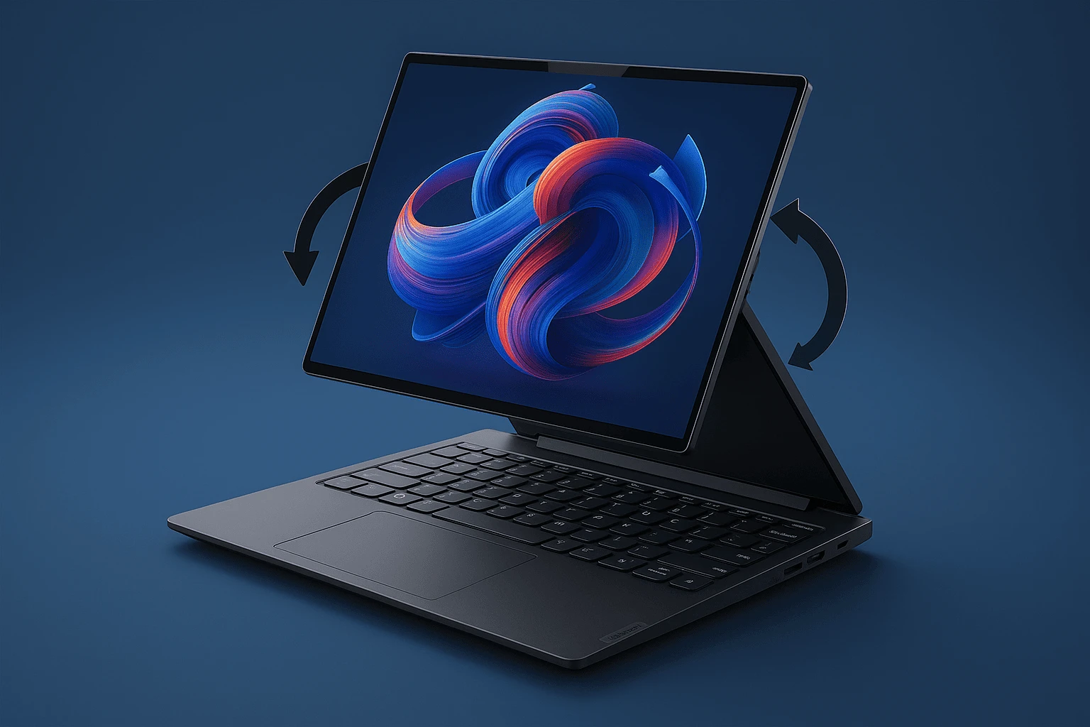 Next-Gen Tech: Lenovo Concept Laptop With Rotating Display Leaked